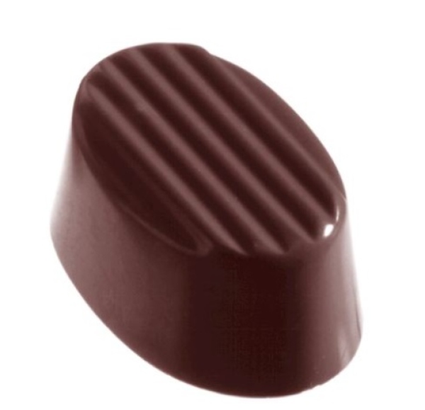 Mould "Oval stripes" 11g - 24pc